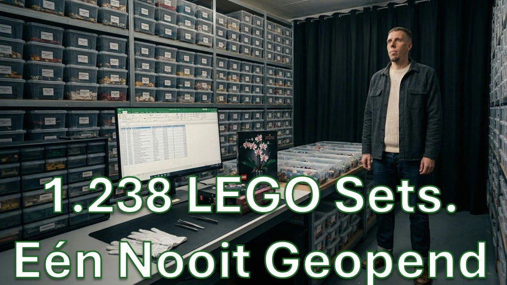 Hij Heeft 1.238 Complete LEGO-Sets. Eén Ervan Zal Hij Nooit Openen.